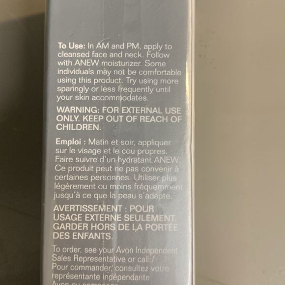 Avon Anew Clinical Line Eraser with Retinol Factory Sealed in box Brand New - Picture 11 of 11